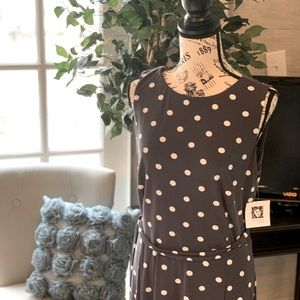 NWT Anne Klein Polkadot Dress 10